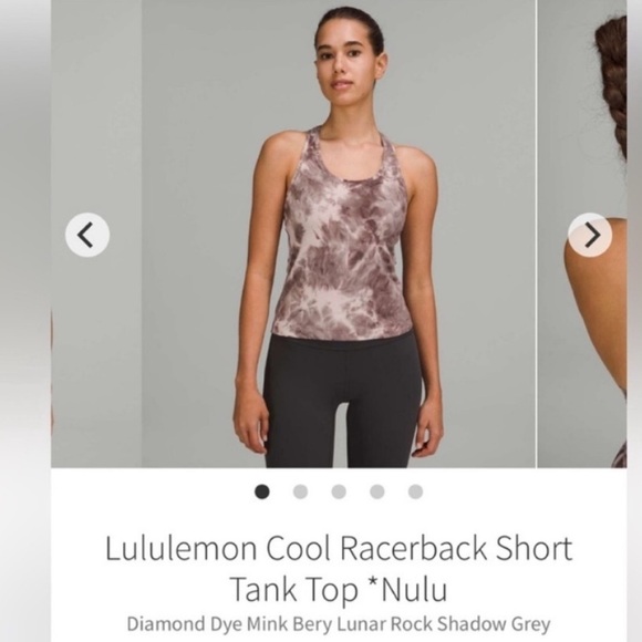 EUC Lululemon Cool Racerback Nulu Tank Size 4 - Picture 1 of 8